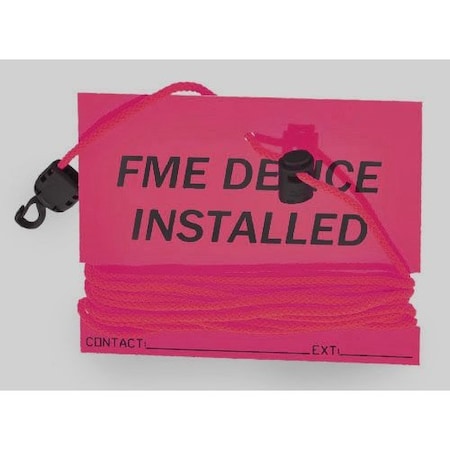 Guardian PURE SAFETY GROUP FME FLAGGING SIGN PINK FLG6X5PK